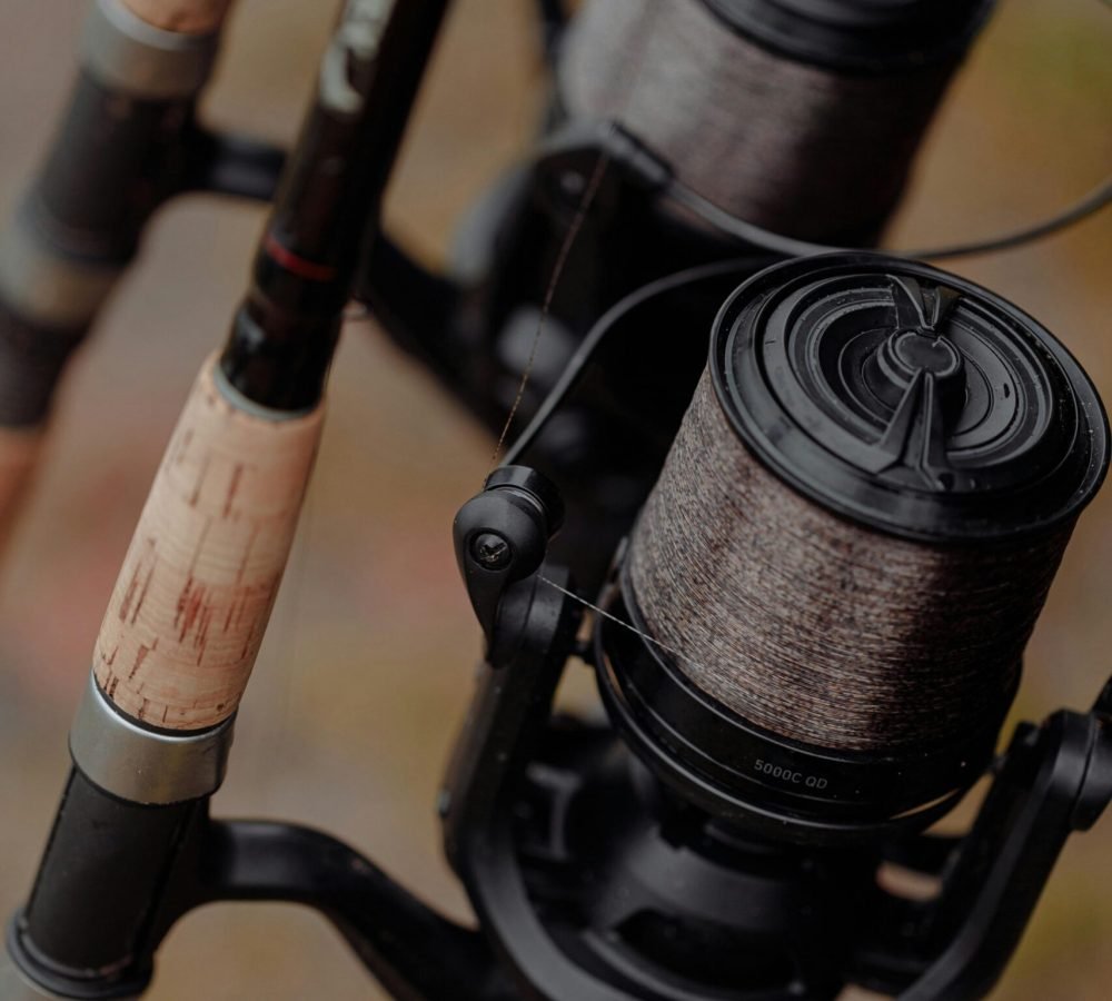 pexels-photo-5538382-5538382 Detailed view of fishing rods and reels, showcasing craftsmanship and quality gear.